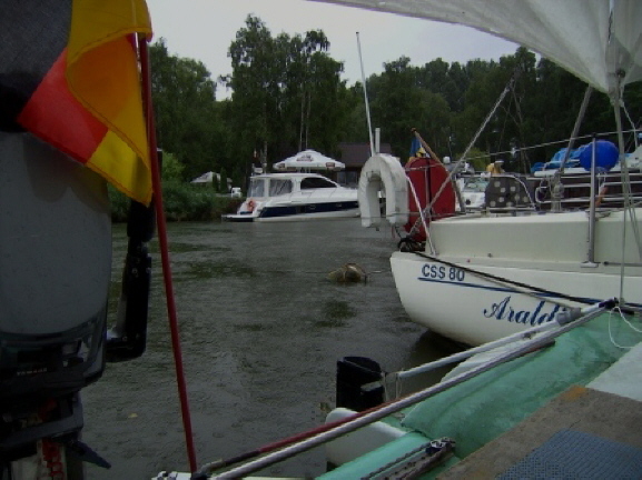 H 215 08 08 Baltikum 25b in Dievenow Muring entscherft